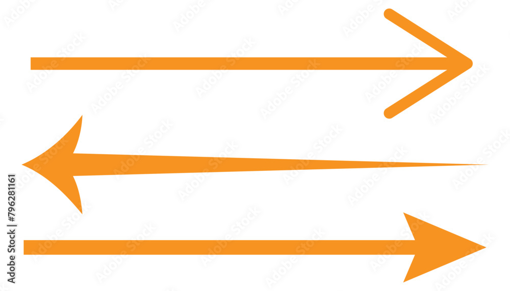 Orange arrow to the right . vector, isolated. Orange arrow isolated on white background. Orange arrow icon. EPS 10. Orange arrow to the right . vector, isolated. Orange arrow isolated on white background. Orange arrow icon. EPS 10.