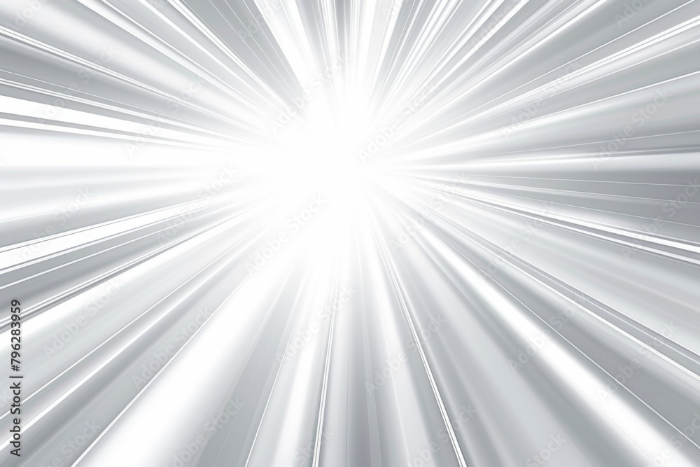 Fototapeta premium Abstract white background with rays of light and sunbeams