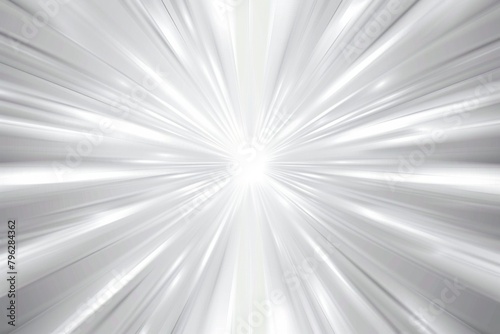 Abstract white background with rays of light and sunbeams