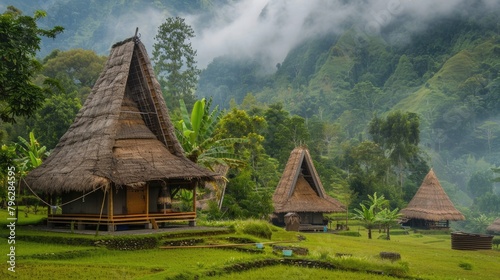 Exploring the Ancient Village Life: Wae Rebo in Flores - A Cultural Adventure amidst the photo