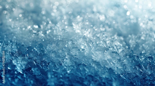 Abstract background sparking block ice