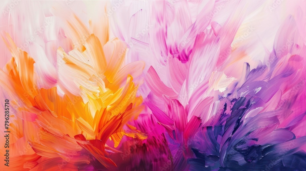 Obraz premium Abstract background painting brush