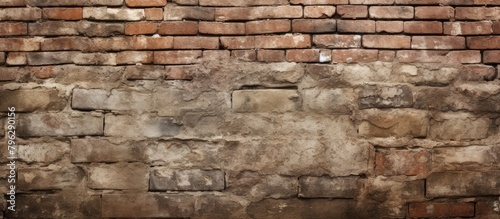 Brick wall with white signage