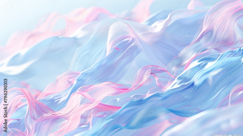 Abstract pastel background with soft pink and blue colors