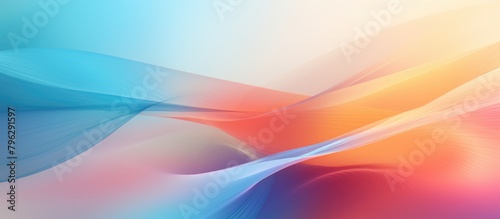 Abstract Colorful Background with Blurred Image