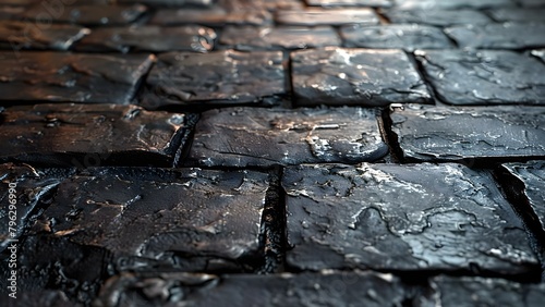 Stock Photos  Blurred Images of Black Brick Wall or Textured Grungy Floor. Concept Blurred Black Brick Wall  Textured Grungy Floor