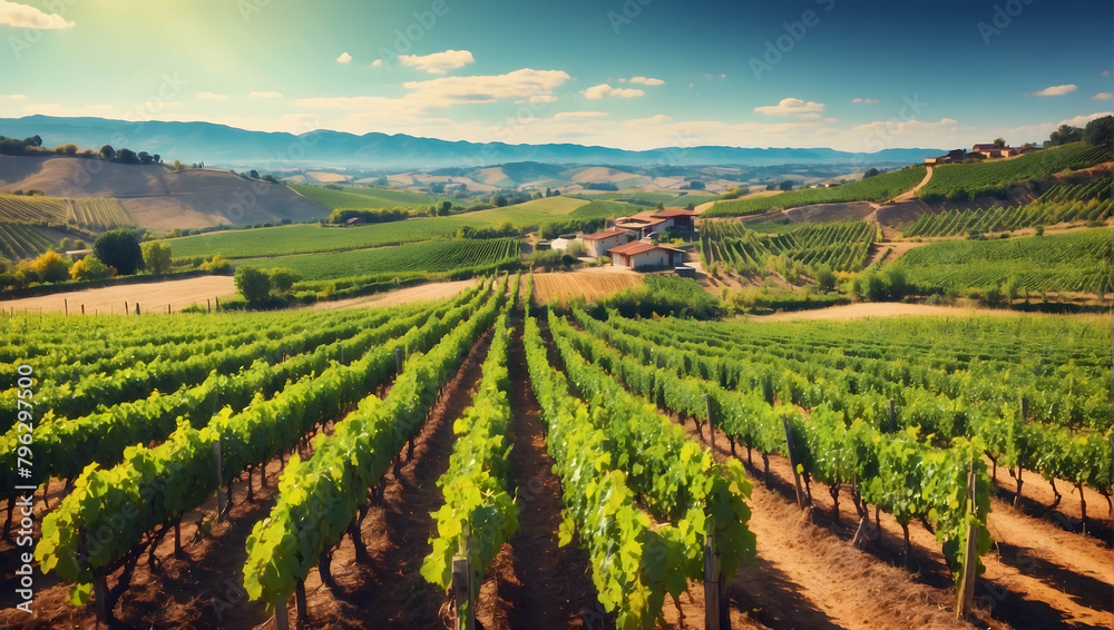 Vivid Vineyards from Above: Perfect for Wineries and Wine Tours - Aerial Imagery of Lush Vineyards Bursting with Color and Life Vivid Vineyards from Above: Perfect for Wineries and Wine Tours - Aerial Imagery of Lush Vineyards Bursting with Color and Life