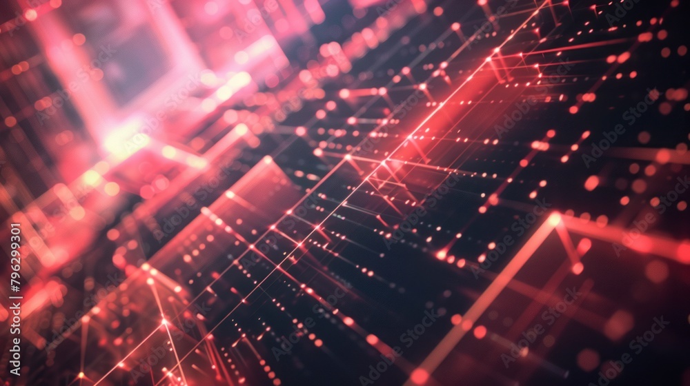 illustration abstract background of network, server illustration abstract background of network, server