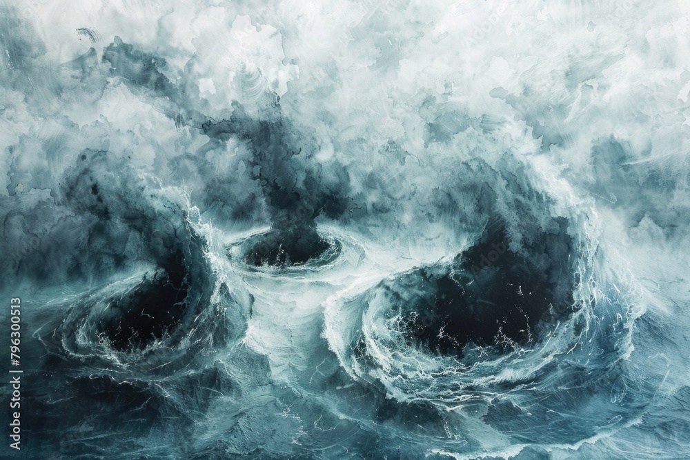 A group of rocks in a body of water. Suitable for nature and landscape themes A group of rocks in a body of water. Suitable for nature and landscape themes