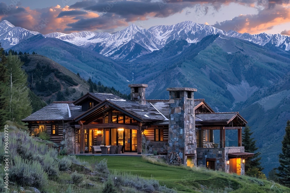 A Peaceful Mountain Retreat with Scenic Views.