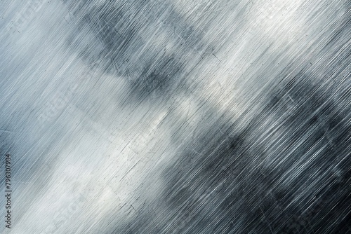 Modern Brushed Steel Texture Background.