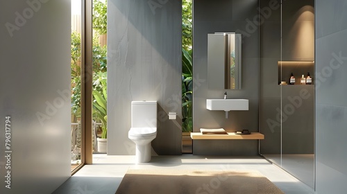 Sleek and Serene Minimalist...