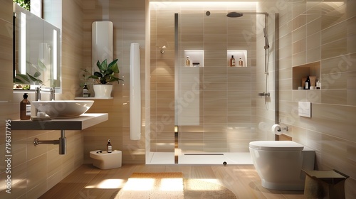 Sleek Vertical Lines Enhanc...