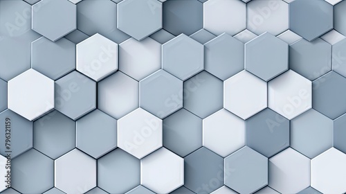 3d wallpaper white background with cubes seamless pattern 