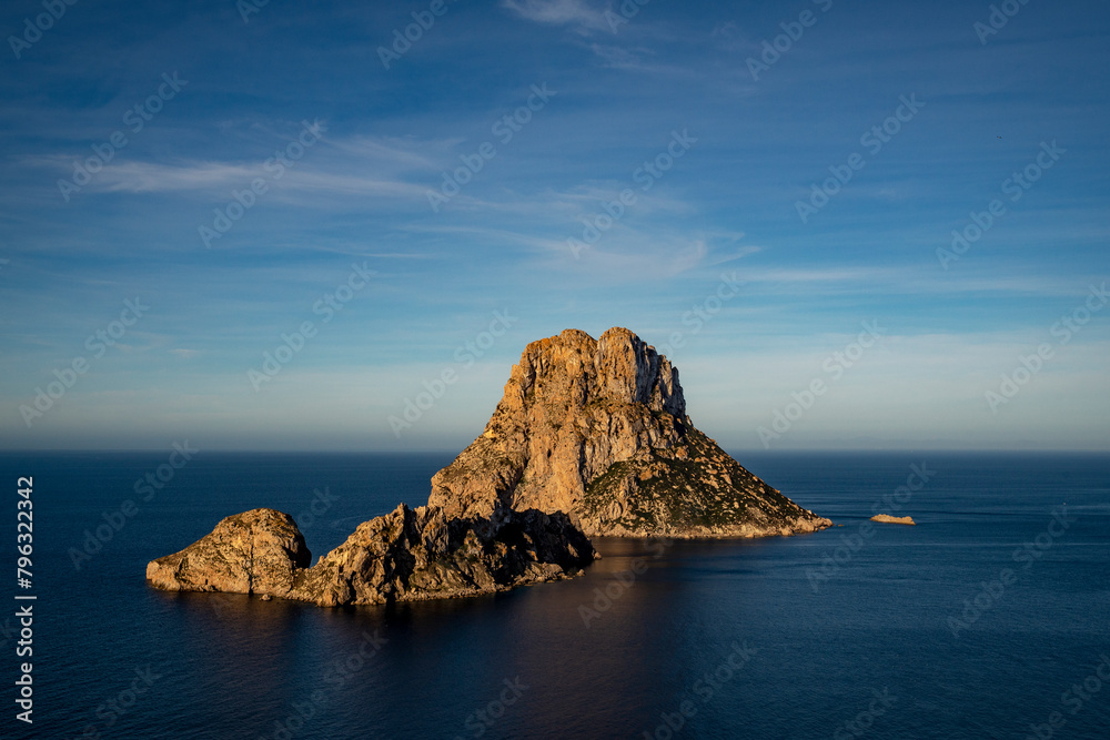 The magic Es Vedra and Es Vendrell islands, Sant Josep de Sa Talaia, Ibiza, Balearic Islands, Spain