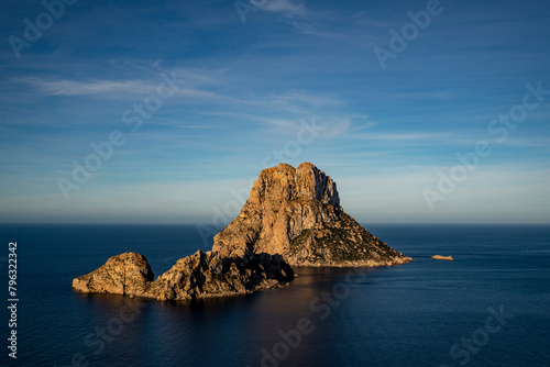 The magic Es Vedra and Es Vendrell islands, Sant Josep de Sa Talaia, Ibiza, Balearic Islands, Spain photo