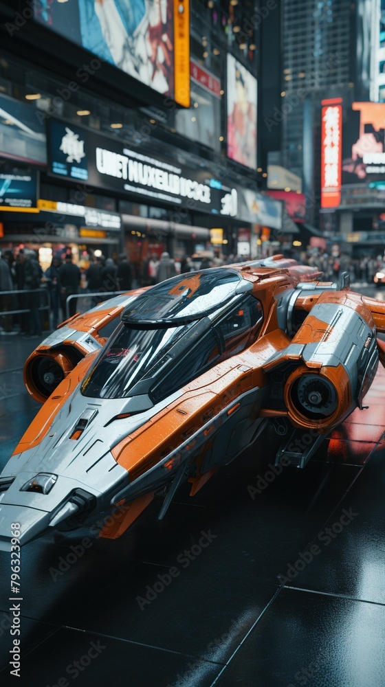 Sci-Fi Vehicle for the Future Sci-Fi Vehicle for the Future