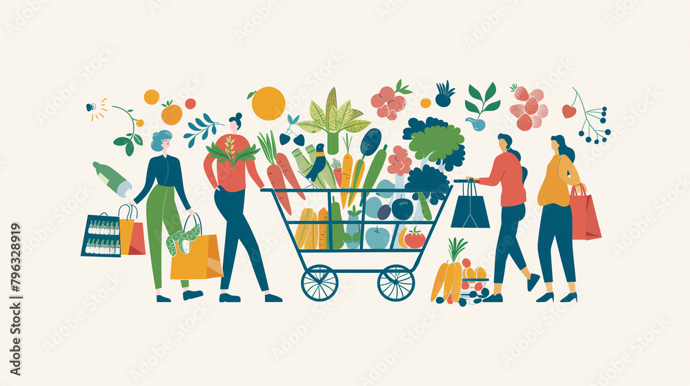 Fototapeta premium Ethical Consumerism: Making Sustainable Choices
