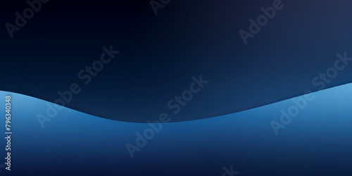 Navy Blue Gradient Background, simple form and blend of color spaces as contemporary background graphic backdrop blank empty with copy space