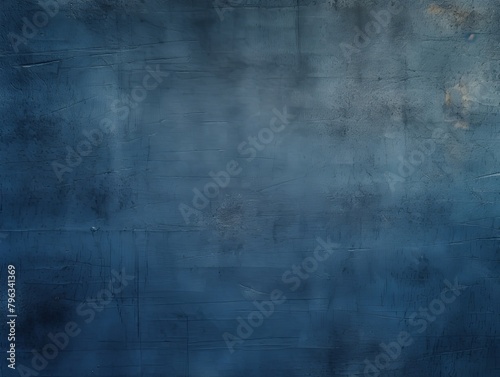 Navy Blue old scratched surface background blank empty with copy space for product design or text copyspace mock-up © GalleryGlider