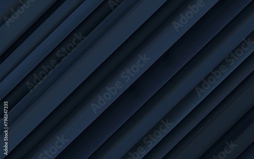 Dark blue background with diagonal geometric shapes creating an abstract and modern design for corporate or tech concepts