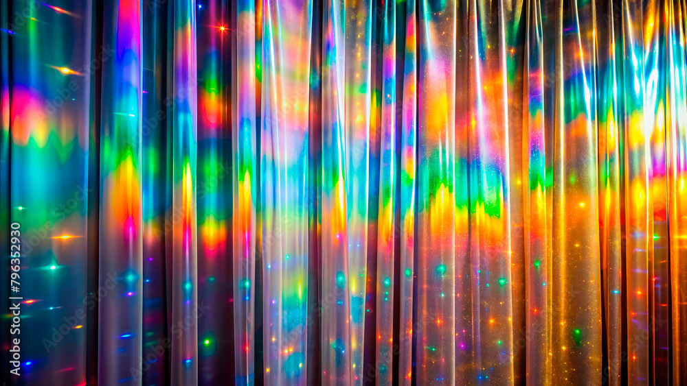Abstract holographic background Abstract holographic background