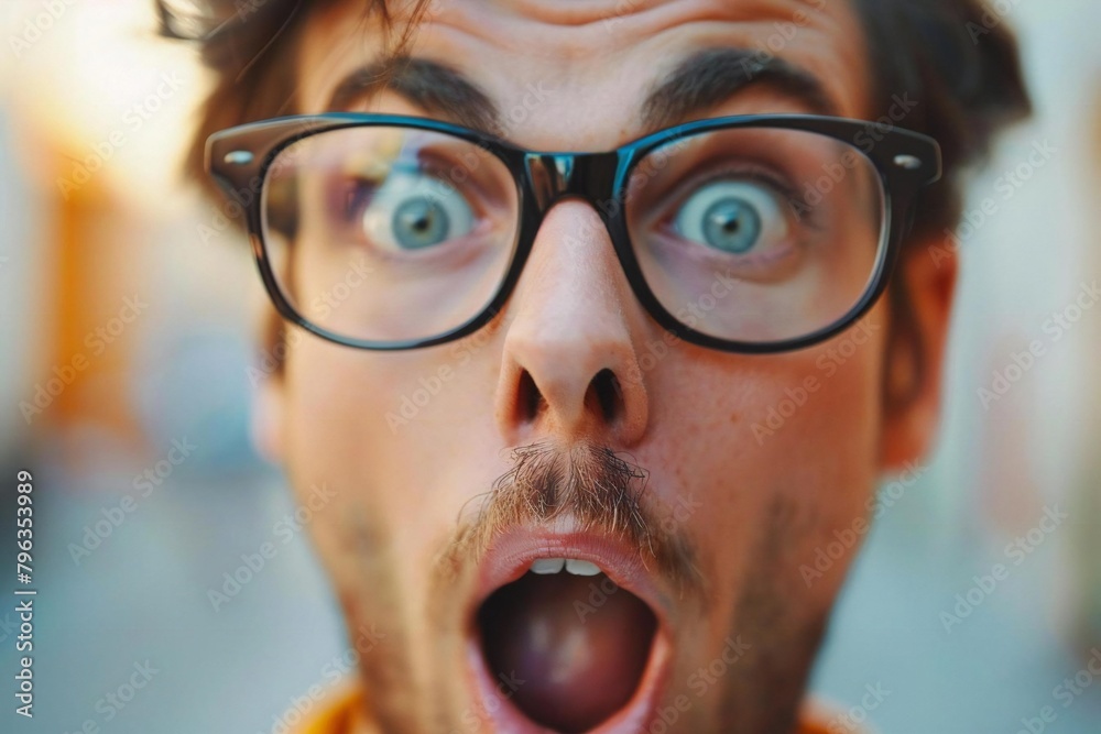 man with glasses man with glasses