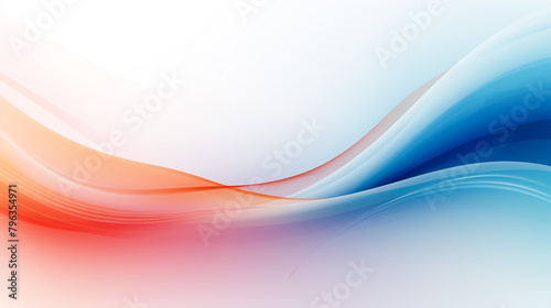 abstract blue background wave layout design 