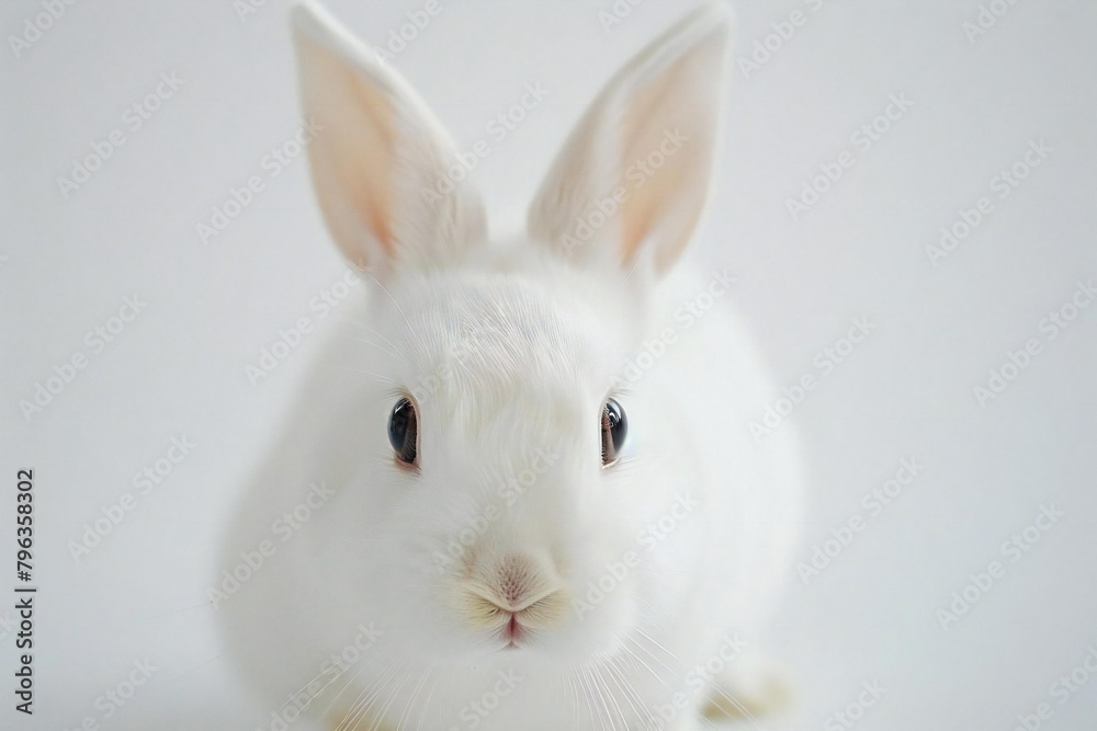 white rabbit on the table white rabbit on the table