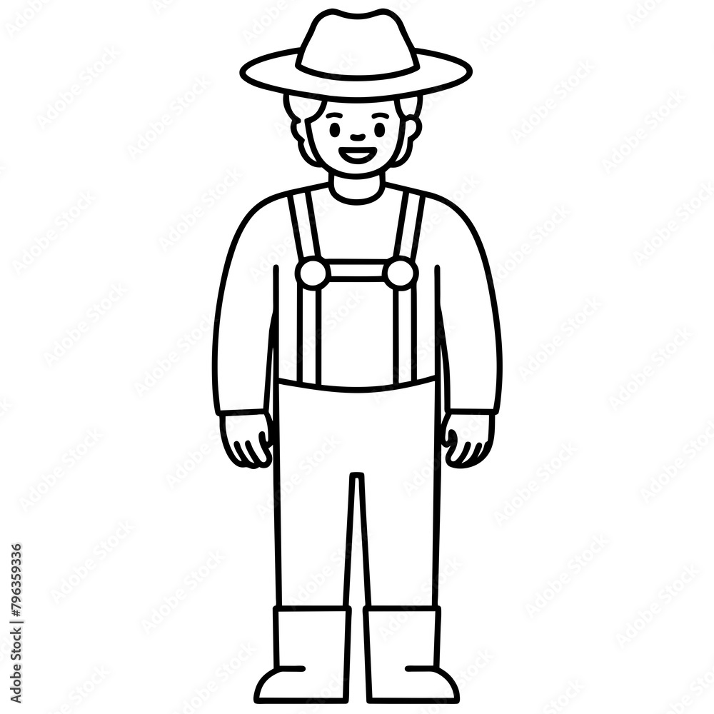 man with a hat man with a hat