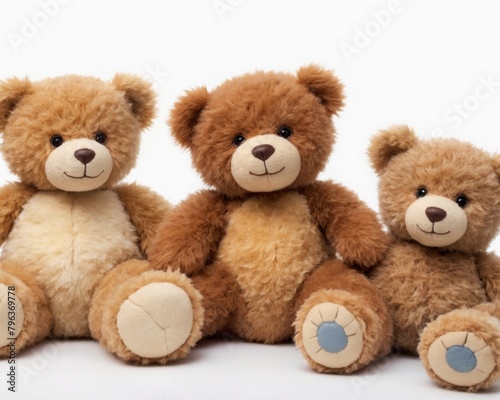 teddy bear with isolated white background