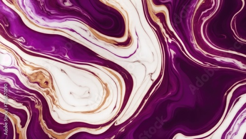 Premium luxury Maroon, Gold and Purple abstract marble background