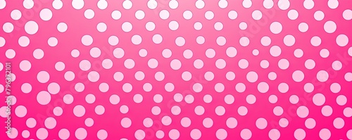 Pink pop art background in retro comic style with halftone dots, vector illustration of backdrop with isolated dots blank empty with copy space