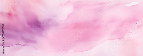 Pink watercolor background texture soft abstract illustration blank empty with copy space 