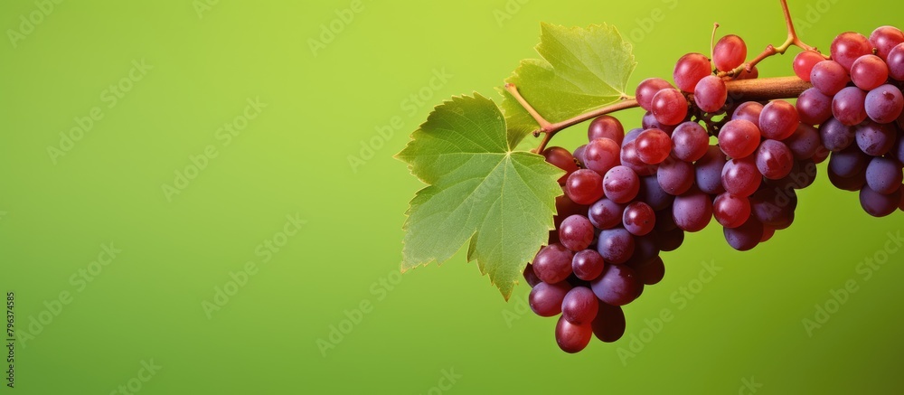 Obraz premium Close-up of grapes on a vine