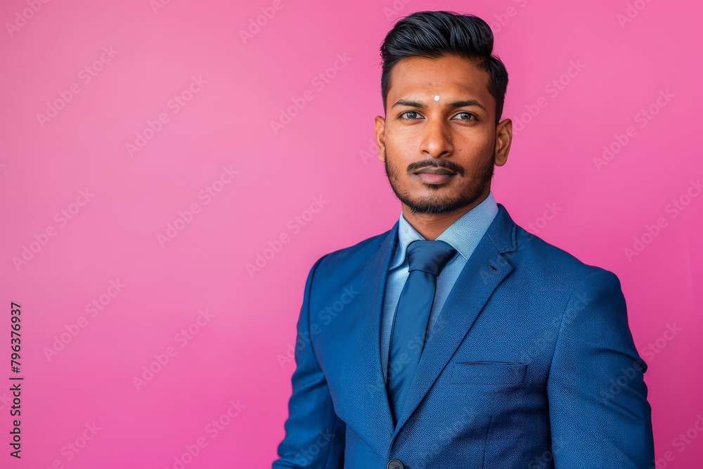 business, office worker and people concept - smiling indian businessman in shirt over grey background. Beautiful simple AI generated image in 4K, unique. business, office worker and people concept - smiling indian businessman in shirt over grey background. Beautiful simple AI generated image in 4K, unique.