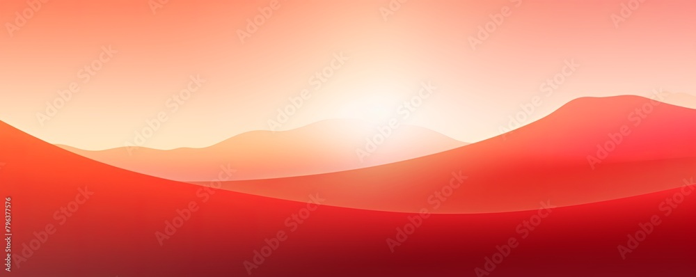 Red abstract nature blurred background gradient backdrop. Ecology concept for your graphic design, banner or poster blank empty with copy space