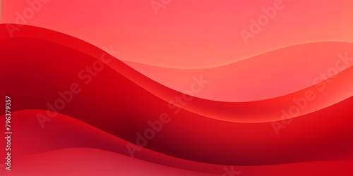 Red Gradient Background, simple form and blend of color spaces as contemporary background graphic backdrop blank empty with copy space
