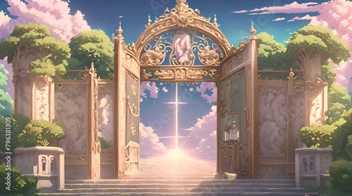 Pearly Gates The Classic Gateway to Heaven photo