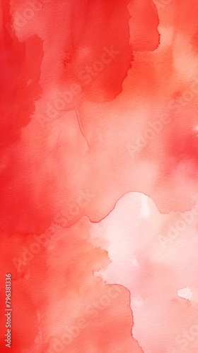 Red watercolor background texture soft abstract illustration blank empty with copy space 