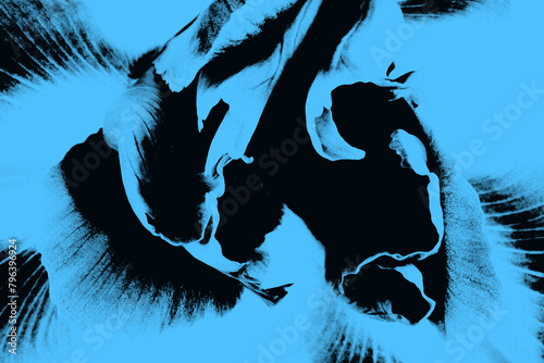 Psychedelic Abstract Textures Background. Distressed grunge psychedelic textures that are very useful as a background in your works or to create a retro look.