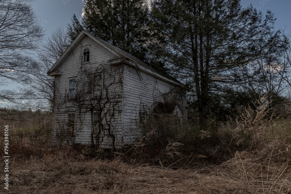 Abandoned house in the Delaware Water Gap National Recreation Area Abandoned house in the Delaware Water Gap National Recreation Area
