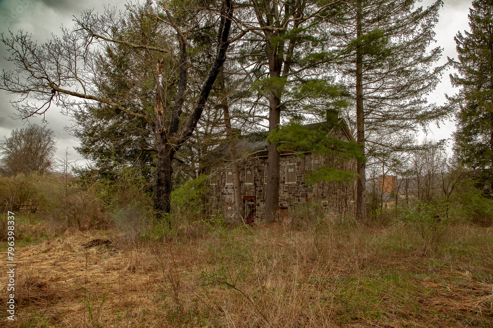 Abandoned farmhouse in the Delaware Water Gap National Recreation Area Abandoned farmhouse in the Delaware Water Gap National Recreation Area