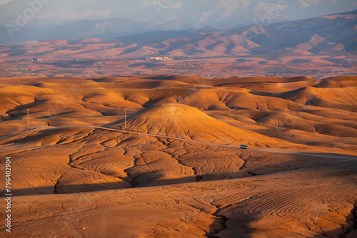 the Agafay Desert, Marrakech, Morocco