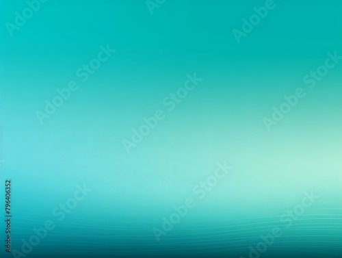 Turquoise Gradient Background  simple form and blend of color spaces as contemporary background graphic backdrop blank empty with copy space