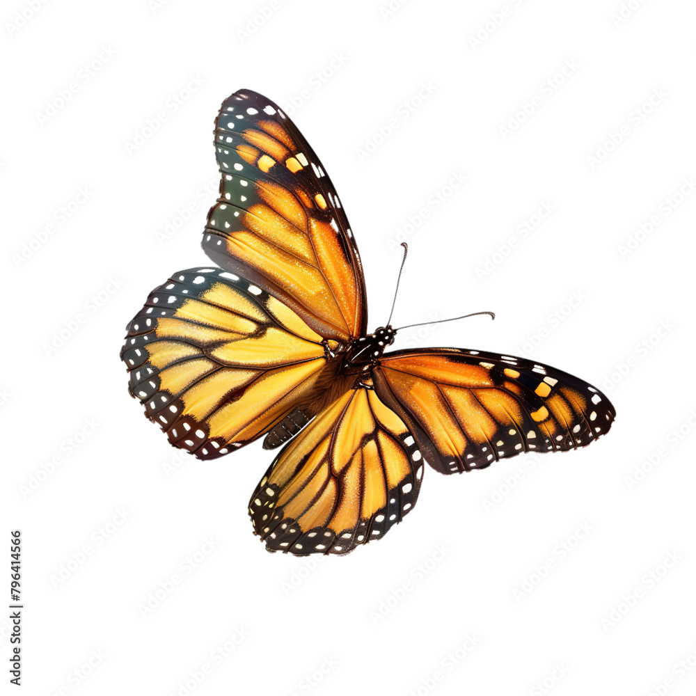 Fototapeta premium butterfly isolated on white