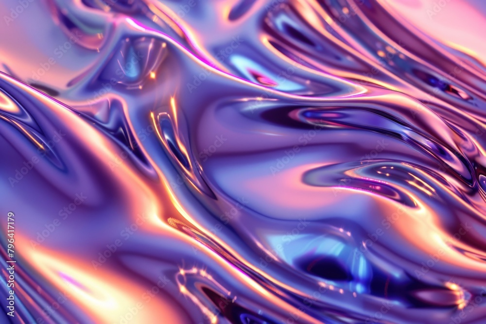 Close up view of a shiny surface, ideal for backgrounds