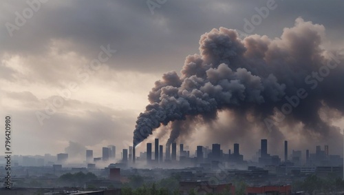 Air pollution © Nikola