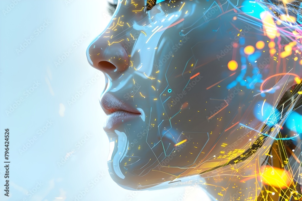 3d rendered illustration of a person brain 3d rendered illustration of a person brain
