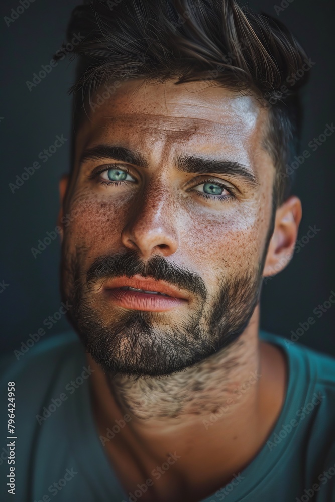 Fototapeta premium portrait of a beautiful men 